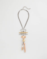 Chico's Mixed Metal Linear Necklace