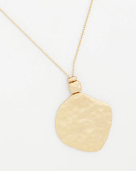 Chico's Short Gold Pendant