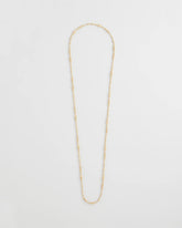 Chico's Goldtone Long Beaded Necklace