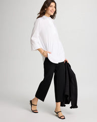 Chico's Juliet Lightweight Straight Crop Pants