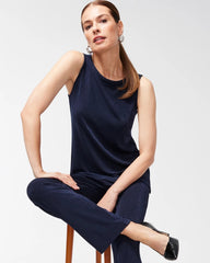 Chico's Travelers™ Classic Side-Slit Tank