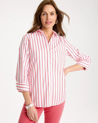 Chico's No Iron™ Stretch Striped Shirt