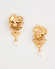 Chico's Filigree Flower Earrings