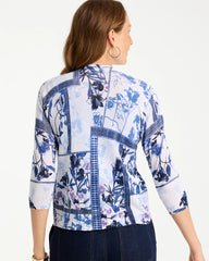 Chico's Summer Romance Botanical Cardigan