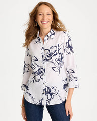 Chico's No Iron™ Linen Amalfi Shirt