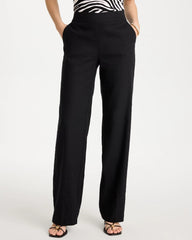 Chico's Pull-On Wide-Leg Linen Pants