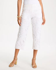 Chico's Lace Cropped Pants