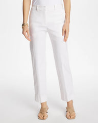 Chico's Emme Fly Front Straight Crop Pants
