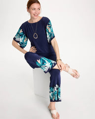 Chico's Travelers™ Palm Border Crop Pant
