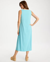 Chico's Ponte Seamed Maxi Dress
