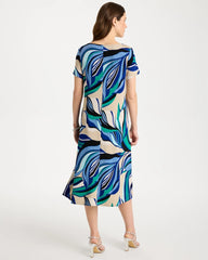 Chico's Travelers™ Marble Flora Swing Dress