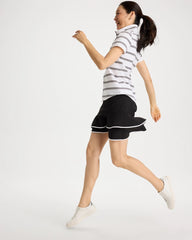 Chico's Zenergy® UPF Contrast Tulip Hem Skort