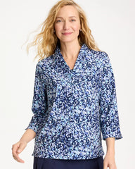 Chico's Zenergy® UPF Ruffle Neck Top