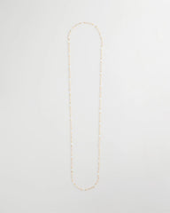 Chico's Sea Foam Long Single-Strand Necklace