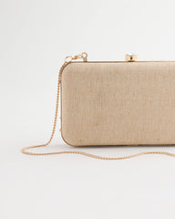 Chico's Shell Embellished Clutch