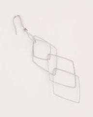 Chico's Geo Linear Drop Earrings