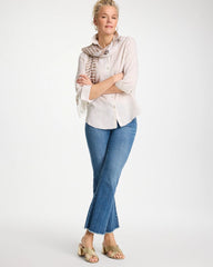 Chico's No Iron™ Striped Linen Shirt