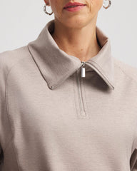Chico's Zenergy® Cloud Half-Zip Pullover Top