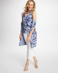 Chico's Ella Floral Scoopneck Tank