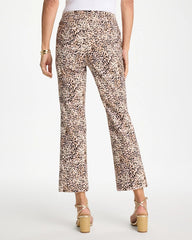 Chico's Brigitte™ Animal Print Crop Flare Pants
