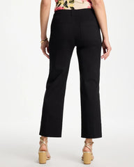 Chico's High Hem Straight Crop Pants