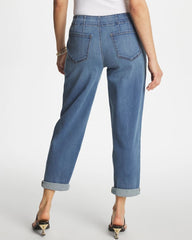 Chico's Pull-On Boyfriend Cropped Jeans
