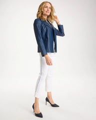 Chico's Girlfriend Roll Cuff Crop Jeans