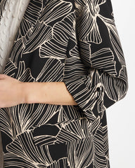 Chico's Ginkgo Crepe Blazer
