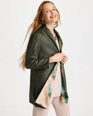 Chico's Travelers™ Soft Bloom Reversible Crushed Jacket