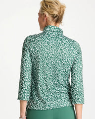 Chico's Zenergy® UPF Paint Snap Mockneck