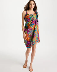 Chico's Magicsuit® Cactus Flower Pareo