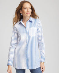 Chico's No Iron™ Stripe Mix Tunic