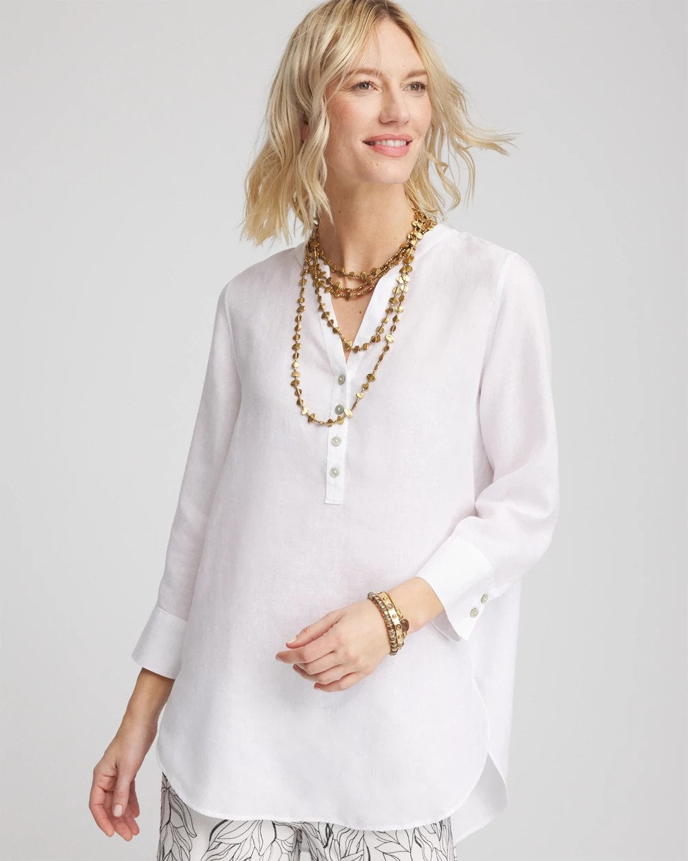 Chico's No Iron™ Linen Tunic