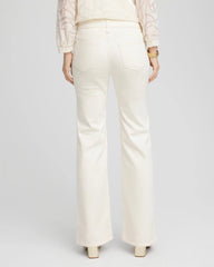 Chico's Petite Girlfriend Flared Leg Jeans