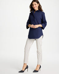 Chico's Pinstriped Brigitte™ Slim Ankle Pants
