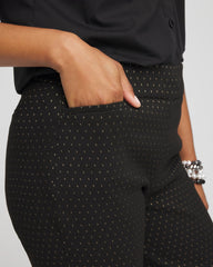 Chico's Brigitte™ Slim Full-Length Jacquard Pants