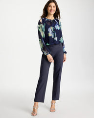 Chico's Emme Fly Front Straight Ankle Pants