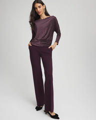 Chico's Emme Wide-Leg Trouser Ponte Pants