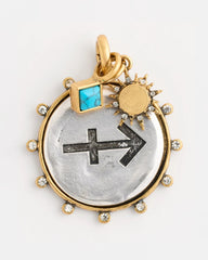 Chico's Sagittarius Zodiac Charm Pendant