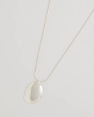 Chico's Adjustable Silvertone Pendant Necklace