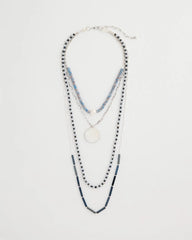 Chico's Siren Pendant Layered Necklace