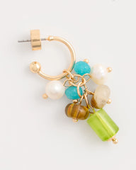 Chico's Multi-Colored Cluster Earrings
