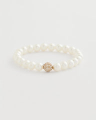 Chico's Pearlescent Stretch Hero Bracelet