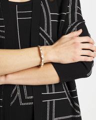 Chico's Pearl Mini Circle Stretch Bracelet