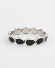 Chico's Black Large Stretch Bracelet
