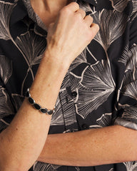 Chico's Black Large Stretch Bracelet