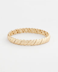 Chico's Thin Twist Stretch Bracelet