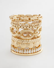Chico's Thin Twist Stretch Bracelet