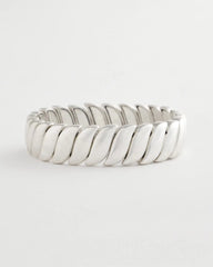 Chico's Matte Twist Stretch Bracelet