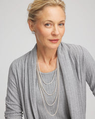 Chico's Multi-Layer Snake Chain Necklace